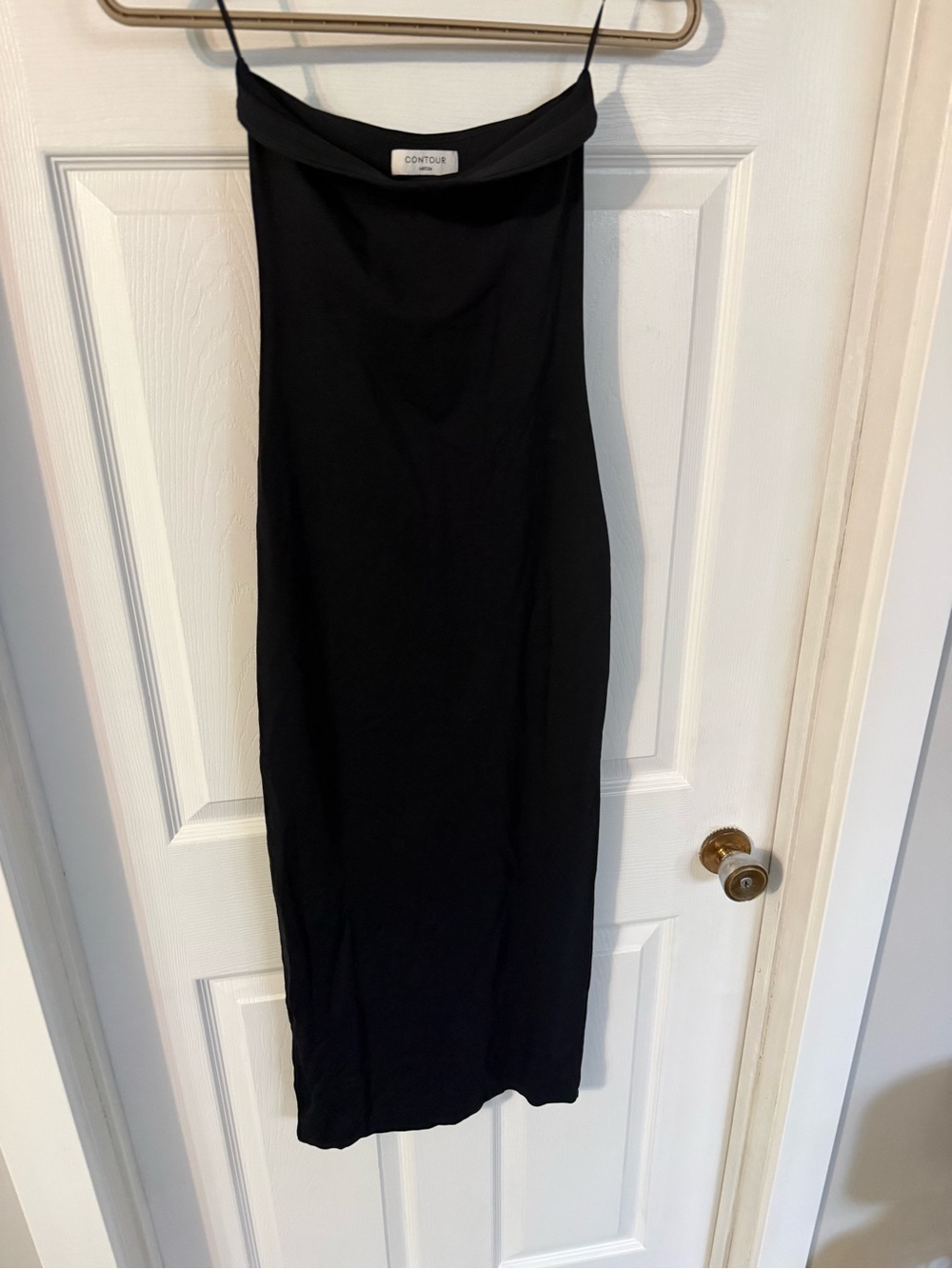 Babaton Black Slip Dress